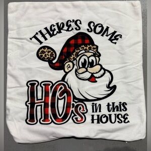 Unlisted Festive Santa Pillow Cover - Red and White